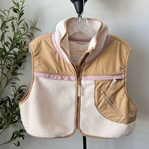 Free People Hit The Slopes Cropped Vest